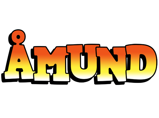 Åmund sunset logo