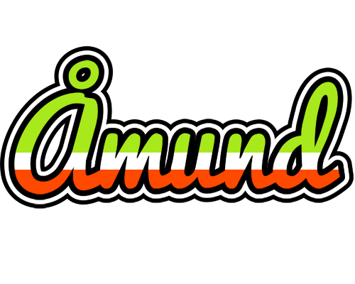 Åmund superfun logo