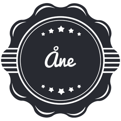 Åne badge logo