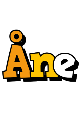 Åne cartoon logo