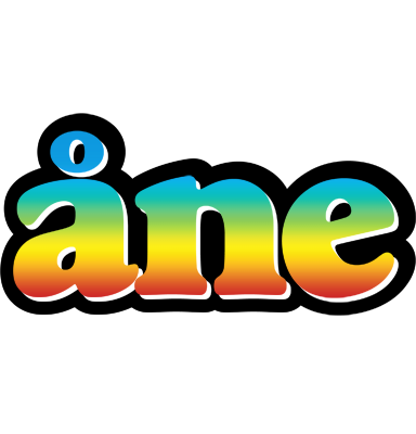 Åne color logo