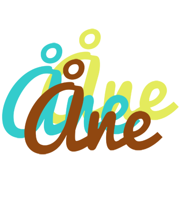 Åne cupcake logo