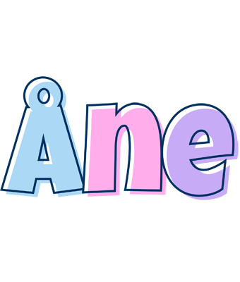 Åne pastel logo