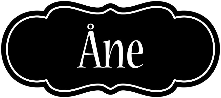 Åne welcome logo