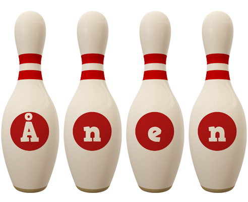 Ånen bowling-pin logo