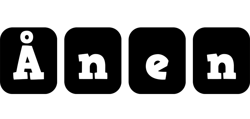 Ånen box logo