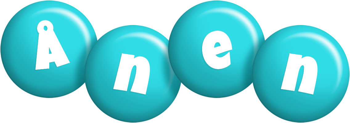 Ånen candy-azur logo