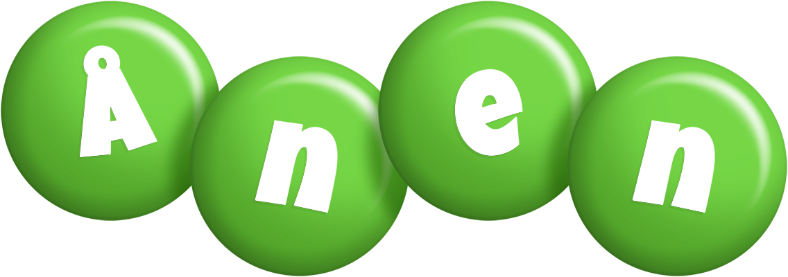 Ånen candy-green logo