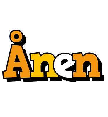 Ånen cartoon logo