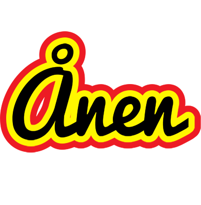 Ånen flaming logo
