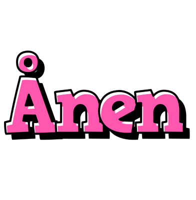 Ånen girlish logo