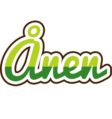 Ånen golfing logo