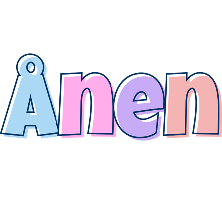 Ånen pastel logo
