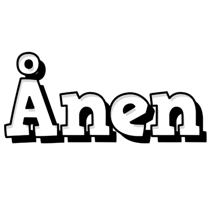 Ånen snowing logo
