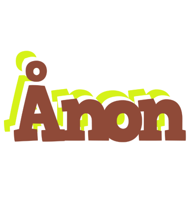Ånon caffeebar logo