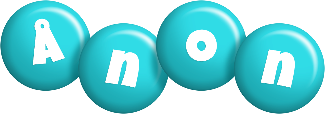 Ånon candy-azur logo