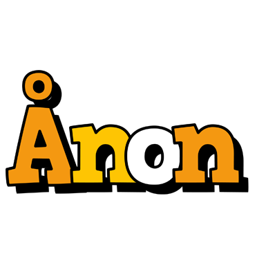 Ånon cartoon logo