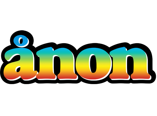 Ånon color logo