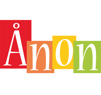 Ånon colors logo