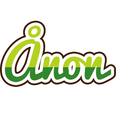 Ånon golfing logo