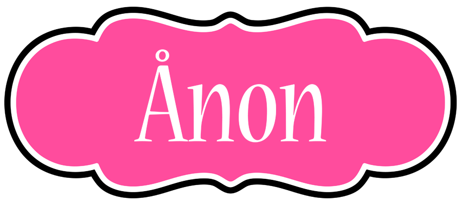 Ånon invitation logo
