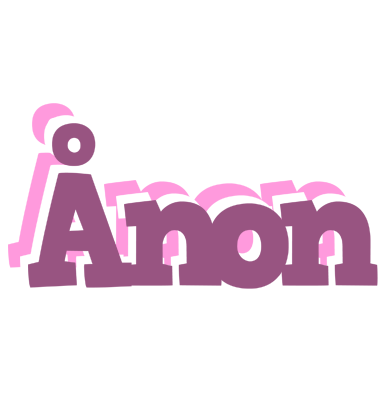 Ånon relaxing logo