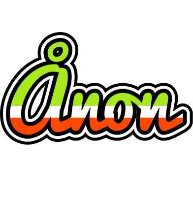 Ånon superfun logo