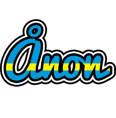 Ånon sweden logo