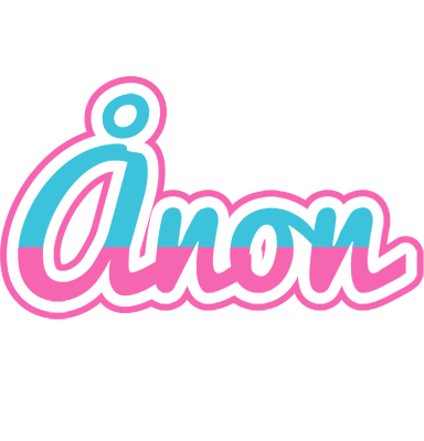 Ånon woman logo