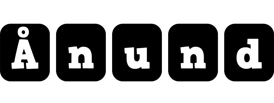 Ånund box logo
