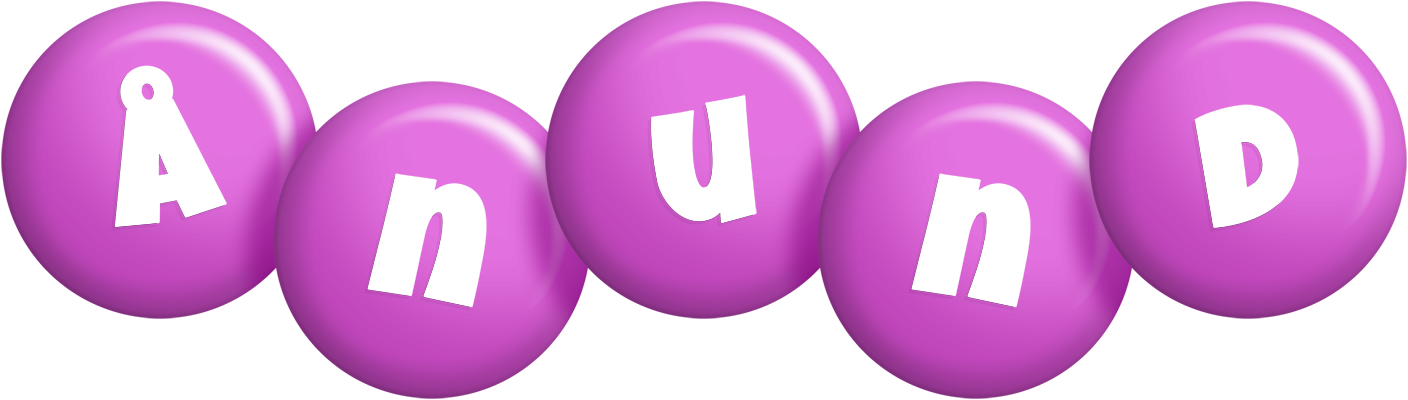 Ånund candy-purple logo
