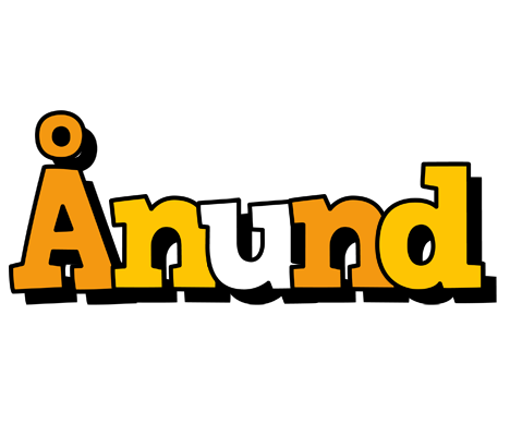Ånund cartoon logo