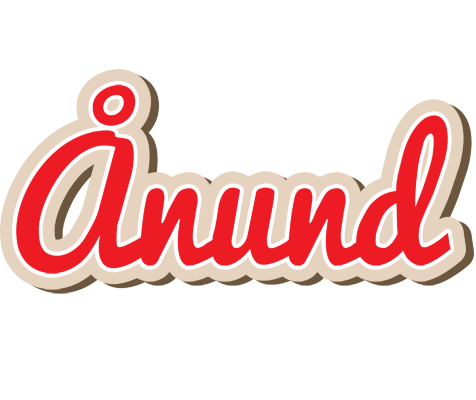Ånund chocolate logo