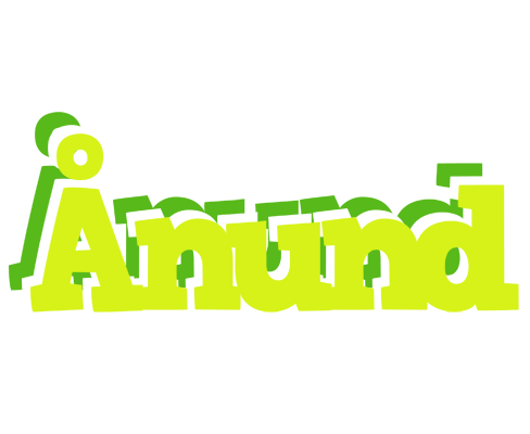 Ånund citrus logo