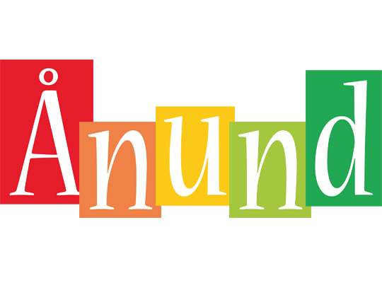 Ånund colors logo