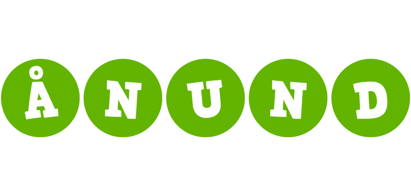 Ånund games logo