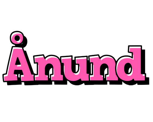 Ånund girlish logo
