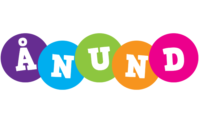 Ånund happy logo
