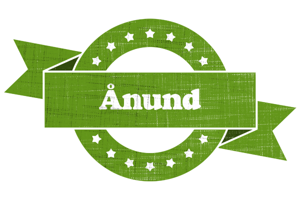 Ånund natural logo