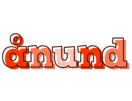 Ånund paint logo