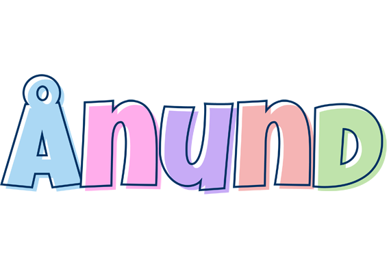 Ånund pastel logo