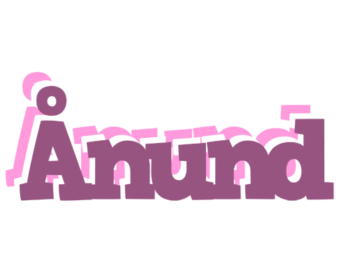 Ånund relaxing logo