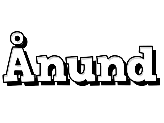 Ånund snowing logo