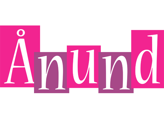 Ånund whine logo
