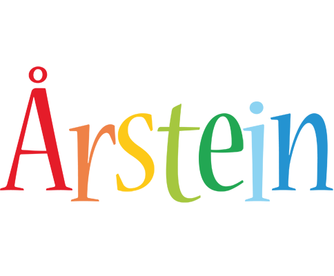 Årstein birthday logo