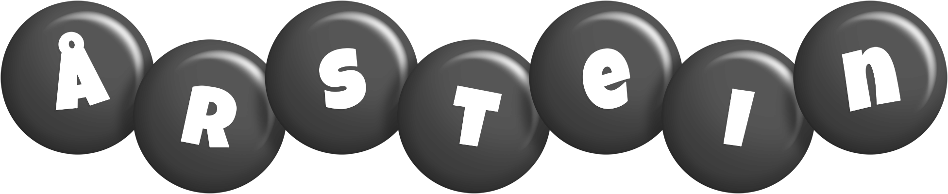 Årstein candy-black logo