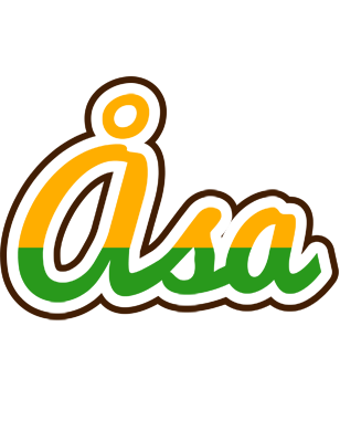 Åsa banana logo