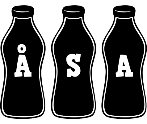 Åsa bottle logo
