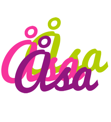 Åsa flowers logo