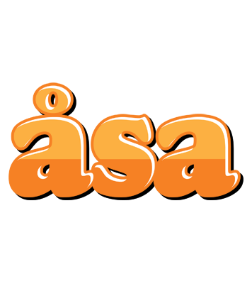 Åsa orange logo